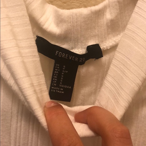 High Neck Ribbed Bodysuit - Picture 2 of 3